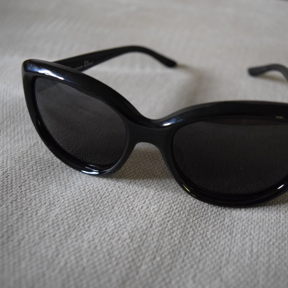 Dior Lady Cat Sunglasses - Black
